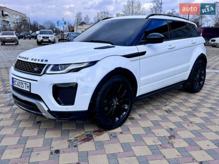 Белый Ленд Ровер Рендж Ровер Эвок, объемом двигателя 2 л и пробегом 180 тыс. км за 23400 $, фото 1 на Automoto.ua