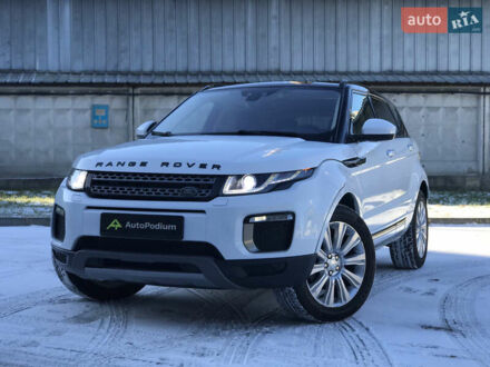 Ленд Ровер Рендж Ровер Евок 2016 у Києві на Automoto.ua Білий Ленд Ровер Рендж Ровер Евок, об'ємом двигуна 2 л та пробігом 39 тис. км за 17200 $, фото 1 на Automoto.ua