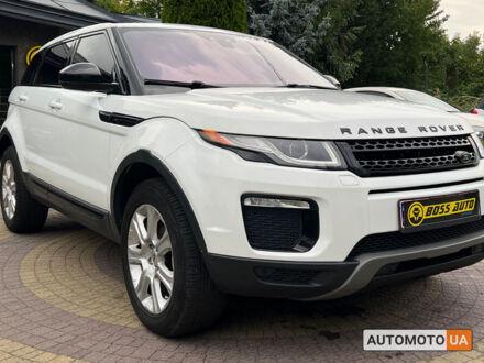 Ленд Ровер Рендж Ровер Эвок 2017 в Львове на Automoto.ua Белый Ленд Ровер Рендж Ровер Эвок, объемом двигателя 2 л и пробегом 160 тыс. км за 22800 $, фото 1 на Automoto.ua