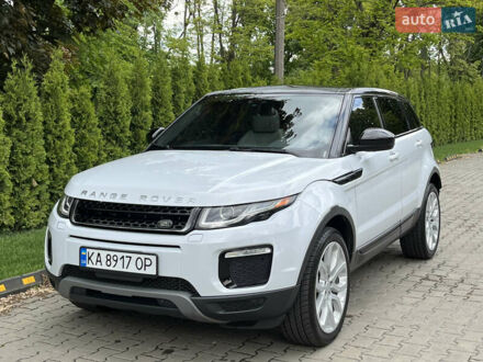 Ленд Ровер Рендж Ровер Эвок 2017 в Киеве на Automoto.ua Белый Ленд Ровер Рендж Ровер Эвок, объемом двигателя 2 л и пробегом 99 тыс. км за 25200 $, фото 1 на Automoto.ua