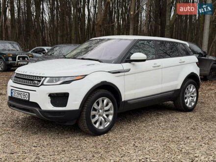 Белый Ленд Ровер Рендж Ровер Эвок, объемом двигателя 2 л и пробегом 116 тыс. км за 18100 $, фото 1 на Automoto.ua
