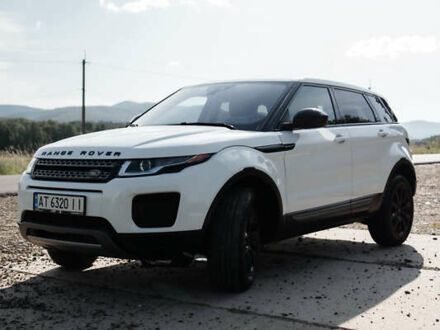 Ленд Ровер Рендж Ровер Эвок 2018 в Коломые на Automoto.ua Белый Ленд Ровер Рендж Ровер Эвок, объемом двигателя 2 л и пробегом 87 тыс. км за 23000 $, фото 1 на Automoto.ua