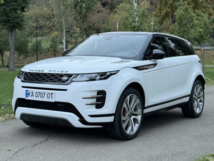 Ленд Ровер Рендж Ровер Эвок 2022 в Киеве на Automoto.ua Белый Ленд Ровер Рендж Ровер Эвок, объемом двигателя 2 л и пробегом 26 тыс. км за 40000 $, фото 1 на Automoto.ua