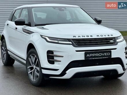 Ленд Ровер Рендж Ровер Эвок 2024 в Киеве на Automoto.ua Белый Ленд Ровер Рендж Ровер Эвок, объемом двигателя 2 л и пробегом 10 тыс. км за 62900 $, фото 1 на Automoto.ua