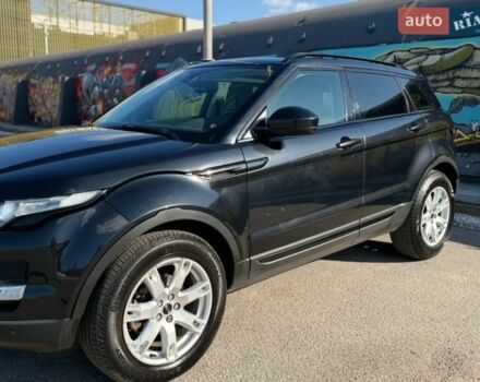 Черный Ленд Ровер Рендж Ровер Эвок, объемом двигателя 2.2 л и пробегом 221 тыс. км за 13900 $, фото 1 на Automoto.ua