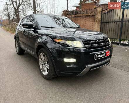 Чорний Ленд Ровер Рендж Ровер Евок, об'ємом двигуна 2 л та пробігом 163 тис. км за 14990 $, фото 2 на Automoto.ua