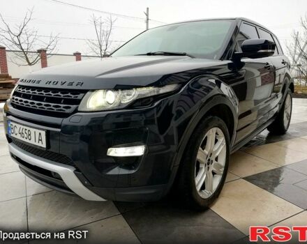 Черный Ленд Ровер Рендж Ровер Эвок, объемом двигателя 2 л и пробегом 160 тыс. км за 19300 $, фото 11 на Automoto.ua