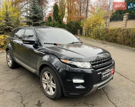 Черный Ленд Ровер Рендж Ровер Эвок, объемом двигателя 2 л и пробегом 163 тыс. км за 15990 $, фото 2 на Automoto.ua