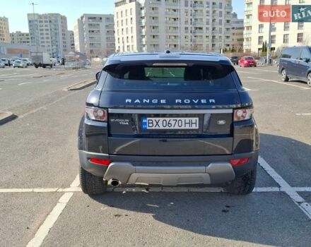 Чорний Ленд Ровер Рендж Ровер Евок, об'ємом двигуна 2.2 л та пробігом 275 тис. км за 15800 $, фото 4 на Automoto.ua