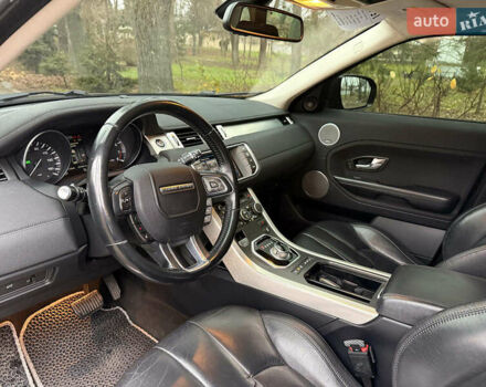 Чорний Ленд Ровер Рендж Ровер Евок, об'ємом двигуна 2 л та пробігом 163 тис. км за 14990 $, фото 10 на Automoto.ua