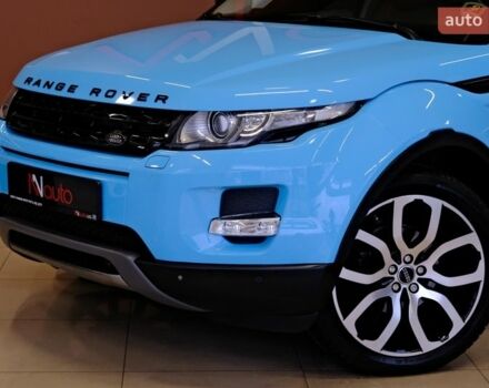 Чорний Ленд Ровер Рендж Ровер Евок, об'ємом двигуна 2 л та пробігом 94 тис. км за 14900 $, фото 10 на Automoto.ua