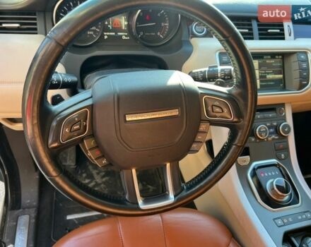 Чорний Ленд Ровер Рендж Ровер Евок, об'ємом двигуна 2.18 л та пробігом 200 тис. км за 18500 $, фото 12 на Automoto.ua