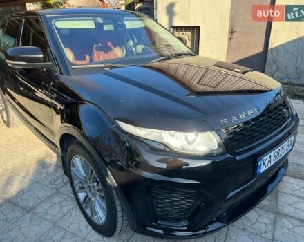 Чорний Ленд Ровер Рендж Ровер Евок, об'ємом двигуна 2.18 л та пробігом 200 тис. км за 18500 $, фото 4 на Automoto.ua