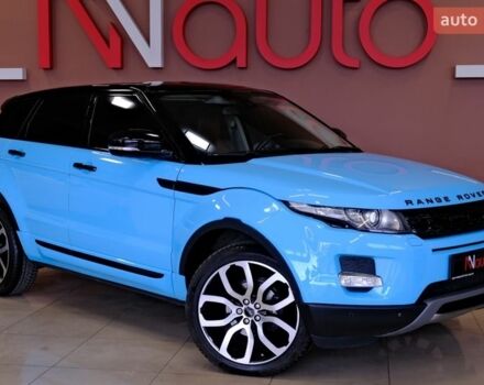 Чорний Ленд Ровер Рендж Ровер Евок, об'ємом двигуна 2 л та пробігом 94 тис. км за 14900 $, фото 4 на Automoto.ua