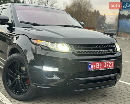 Чорний Ленд Ровер Рендж Ровер Евок, об'ємом двигуна 2 л та пробігом 160 тис. км за 13950 $, фото 3 на Automoto.ua