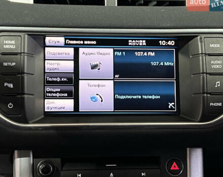 Чорний Ленд Ровер Рендж Ровер Евок, об'ємом двигуна 2 л та пробігом 125 тис. км за 17499 $, фото 14 на Automoto.ua