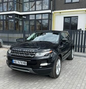 Чорний Ленд Ровер Рендж Ровер Евок, об'ємом двигуна 2 л та пробігом 179 тис. км за 13500 $, фото 5 на Automoto.ua