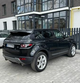 Чорний Ленд Ровер Рендж Ровер Евок, об'ємом двигуна 2 л та пробігом 179 тис. км за 13500 $, фото 9 на Automoto.ua