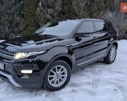 Черный Ленд Ровер Рендж Ровер Эвок, объемом двигателя 2 л и пробегом 229 тыс. км за 16333 $, фото 1 на Automoto.ua