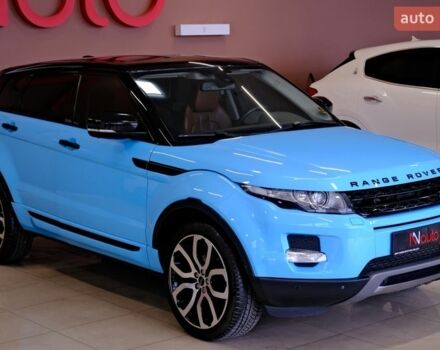 Чорний Ленд Ровер Рендж Ровер Евок, об'ємом двигуна 2 л та пробігом 94 тис. км за 14900 $, фото 3 на Automoto.ua