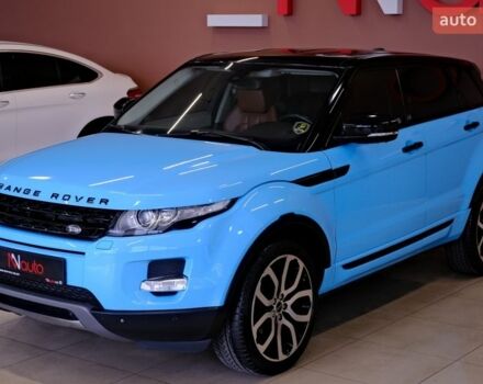 Чорний Ленд Ровер Рендж Ровер Евок, об'ємом двигуна 2 л та пробігом 94 тис. км за 14900 $, фото 2 на Automoto.ua