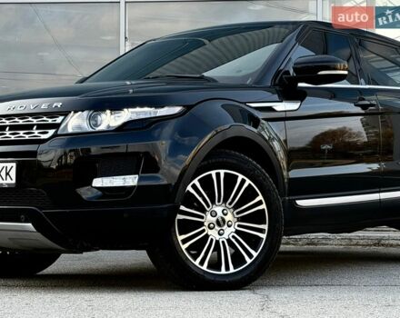 Черный Ленд Ровер Рендж Ровер Эвок, объемом двигателя 2.2 л и пробегом 165 тыс. км за 18000 $, фото 1 на Automoto.ua