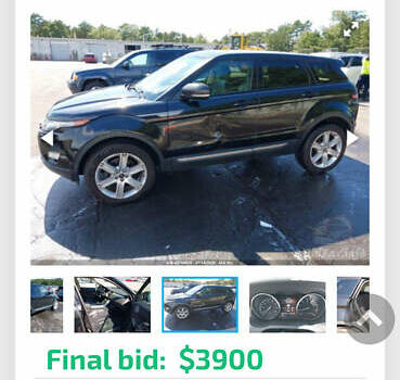 Чорний Ленд Ровер Рендж Ровер Евок, об'ємом двигуна 2 л та пробігом 174 тис. км за 15700 $, фото 20 на Automoto.ua