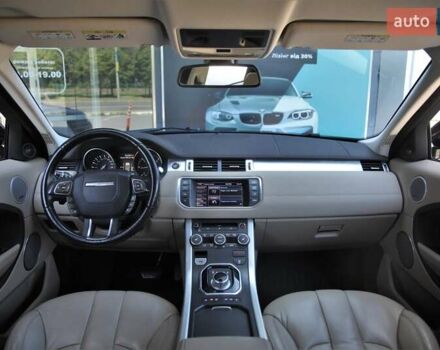 Чорний Ленд Ровер Рендж Ровер Евок, об'ємом двигуна 2.2 л та пробігом 153 тис. км за 23000 $, фото 12 на Automoto.ua