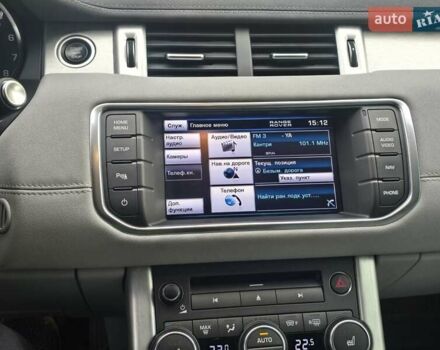 Черный Ленд Ровер Рендж Ровер Эвок, объемом двигателя 2 л и пробегом 286 тыс. км за 14500 $, фото 5 на Automoto.ua