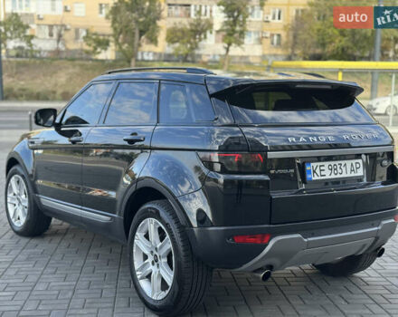 Ленд Ровер Рендж Ровер Эвок 2013 в Днепре (Днепропетровске) на Automoto.ua Черный Ленд Ровер Рендж Ровер Эвок, объемом двигателя 2 л и пробегом 210 тыс. км за 13999 $, фото 6 на Automoto.ua
