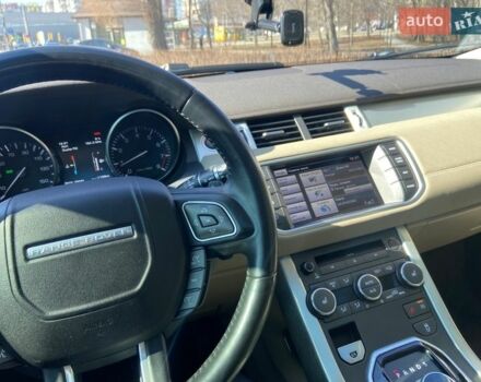 Чорний Ленд Ровер Рендж Ровер Евок, об'ємом двигуна 2 л та пробігом 186 тис. км за 16500 $, фото 9 на Automoto.ua