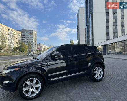 Ленд Ровер Рендж Ровер Эвок 2013 в Днепре (Днепропетровске) на Automoto.ua Черный Ленд Ровер Рендж Ровер Эвок, объемом двигателя 2 л и пробегом 210 тыс. км за 13999 $, фото 5 на Automoto.ua