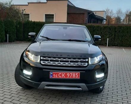 Ленд Ровер Рендж Ровер Эвок 2013 в Львове на Automoto.ua Черный Ленд Ровер Рендж Ровер Эвок, объемом двигателя 2 л и пробегом 120 тыс. км за 15300 $, фото 3 на Automoto.ua