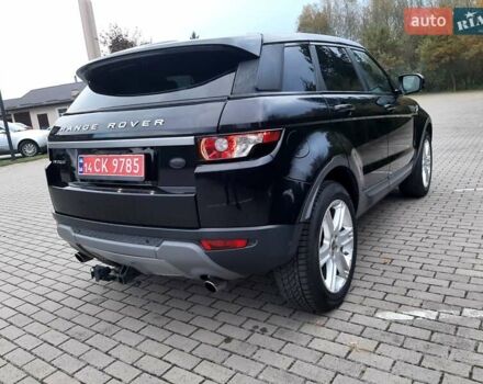 Ленд Ровер Рендж Ровер Эвок 2013 в Львове на Automoto.ua Черный Ленд Ровер Рендж Ровер Эвок, объемом двигателя 2 л и пробегом 120 тыс. км за 15300 $, фото 10 на Automoto.ua