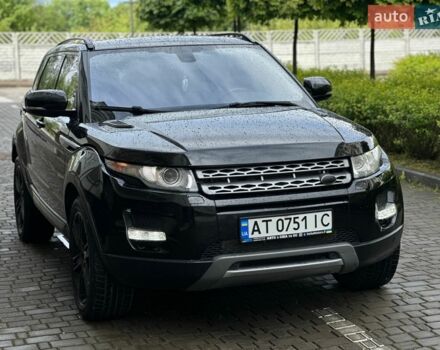 Чорний Ленд Ровер Рендж Ровер Евок, об'ємом двигуна 2 л та пробігом 167 тис. км за 14900 $, фото 1 на Automoto.ua