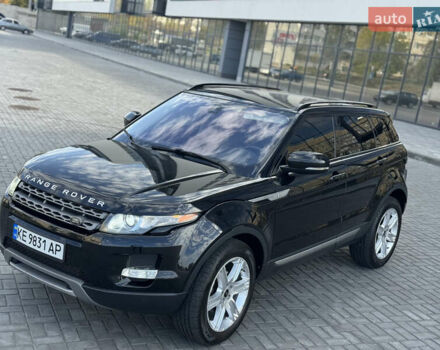 Черный Ленд Ровер Рендж Ровер Эвок, объемом двигателя 2 л и пробегом 210 тыс. км за 13999 $, фото 2 на Automoto.ua