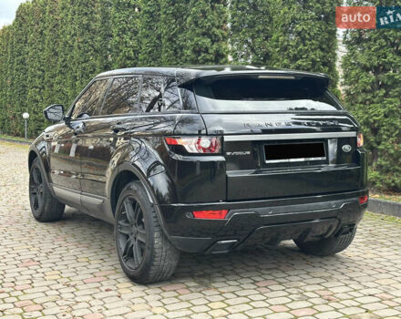 Черный Ленд Ровер Рендж Ровер Эвок, объемом двигателя 2 л и пробегом 137 тыс. км за 15300 $, фото 16 на Automoto.ua