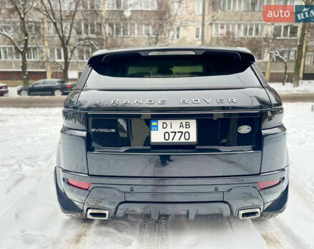 Чорний Ленд Ровер Рендж Ровер Евок, об'ємом двигуна 2 л та пробігом 145 тис. км за 13500 $, фото 10 на Automoto.ua