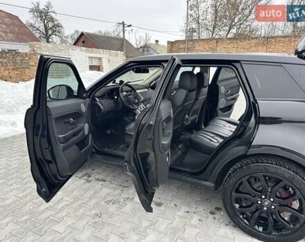 Черный Ленд Ровер Рендж Ровер Эвок, объемом двигателя 2 л и пробегом 165 тыс. км за 15300 $, фото 4 на Automoto.ua