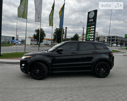 Черный Ленд Ровер Рендж Ровер Эвок, объемом двигателя 2 л и пробегом 112 тыс. км за 21000 $, фото 1 на Automoto.ua