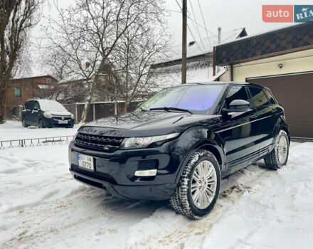 Чорний Ленд Ровер Рендж Ровер Евок, об'ємом двигуна 2 л та пробігом 145 тис. км за 13500 $, фото 1 на Automoto.ua