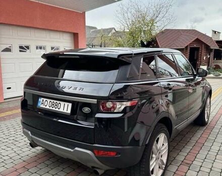 Ленд Ровер Рендж Ровер Эвок 2014 в Тячеве на Automoto.ua Черный Ленд Ровер Рендж Ровер Эвок, объемом двигателя 2 л и пробегом 182 тыс. км за 15500 $, фото 6 на Automoto.ua