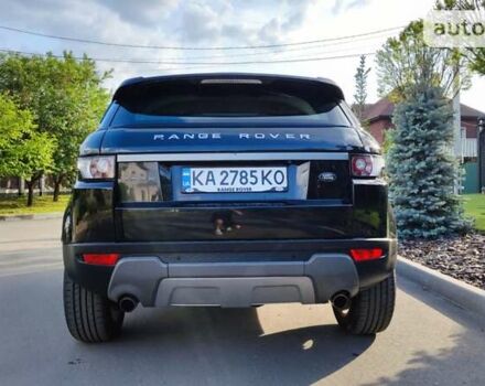 Чорний Ленд Ровер Рендж Ровер Евок, об'ємом двигуна 2 л та пробігом 105 тис. км за 22500 $, фото 4 на Automoto.ua
