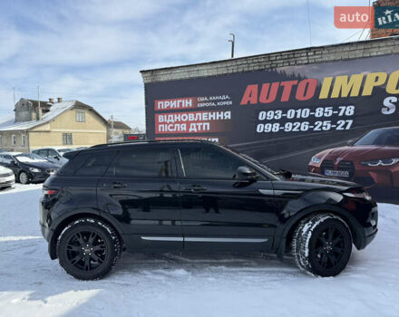 Чорний Ленд Ровер Рендж Ровер Евок, об'ємом двигуна 2.18 л та пробігом 182 тис. км за 18500 $, фото 7 на Automoto.ua