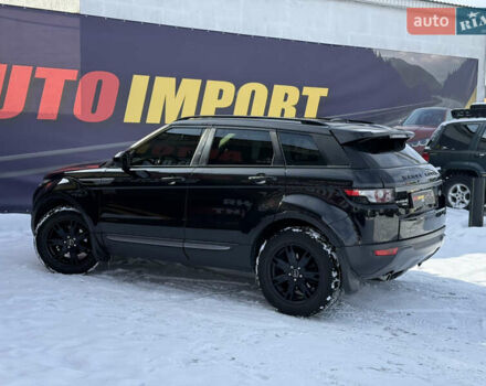 Чорний Ленд Ровер Рендж Ровер Евок, об'ємом двигуна 2.18 л та пробігом 182 тис. км за 18500 $, фото 4 на Automoto.ua