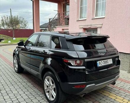 Ленд Ровер Рендж Ровер Эвок 2014 в Тячеве на Automoto.ua Черный Ленд Ровер Рендж Ровер Эвок, объемом двигателя 2 л и пробегом 182 тыс. км за 15500 $, фото 4 на Automoto.ua