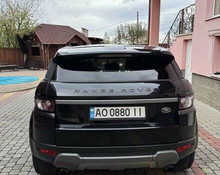 Ленд Ровер Рендж Ровер Эвок 2014 в Тячеве на Automoto.ua Черный Ленд Ровер Рендж Ровер Эвок, объемом двигателя 2 л и пробегом 182 тыс. км за 15500 $, фото 5 на Automoto.ua