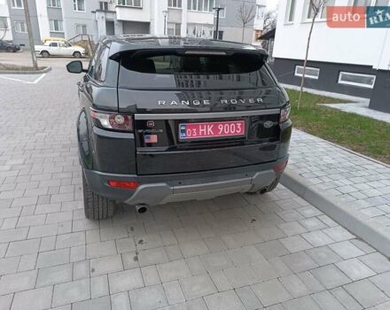 Чорний Ленд Ровер Рендж Ровер Евок, об'ємом двигуна 2 л та пробігом 89 тис. км за 14950 $, фото 19 на Automoto.ua