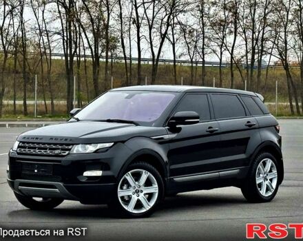 Чорний Ленд Ровер Рендж Ровер Евок, об'ємом двигуна 2 л та пробігом 149 тис. км за 17500 $, фото 1 на Automoto.ua