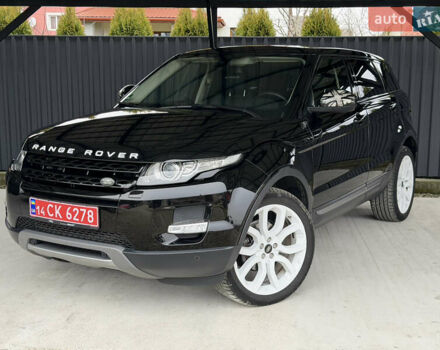 Черный Ленд Ровер Рендж Ровер Эвок, объемом двигателя 2.18 л и пробегом 230 тыс. км за 17750 $, фото 1 на Automoto.ua